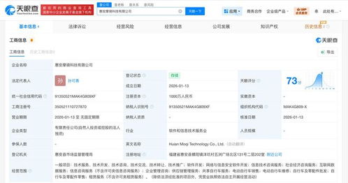美團成立福建惠安新科技公司，布局網絡與信息安全軟件開發